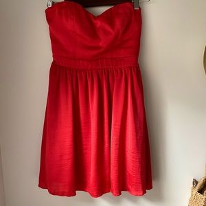 Fun strapless summer dress